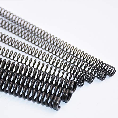 MMLFX 1 stücke schwarz y Type frühling Mangan Stahl druckfeder draht Dia 1mm außen Dia 6-15mm länge 305mm (Size : 1x10x305mm) von MMLFX