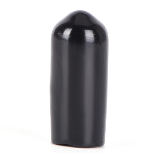MMLFX 10 Stück PVC Gummi Stahl Stange Rohr Rohr Schutz 3-8mm Endkappe PVC Kunststoff Kabel Draht Gewinde wasserdichte Abdeckung Vinyl Endkappe (Color : Inner Diameter 8 mm) von MMLFX