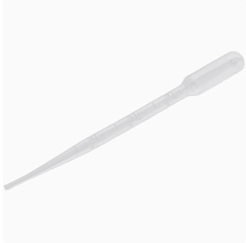 MMLFX 100 stücke sterile Pasteur Pipette Kunststoff steril steril Ldpe. Troppfe leichte Reißen einzeln umwickelt 1ml / 2 ml / 3 ml / 5 ml / 10 ml 100 / pk (Capacity : 3ml) von MMLFX