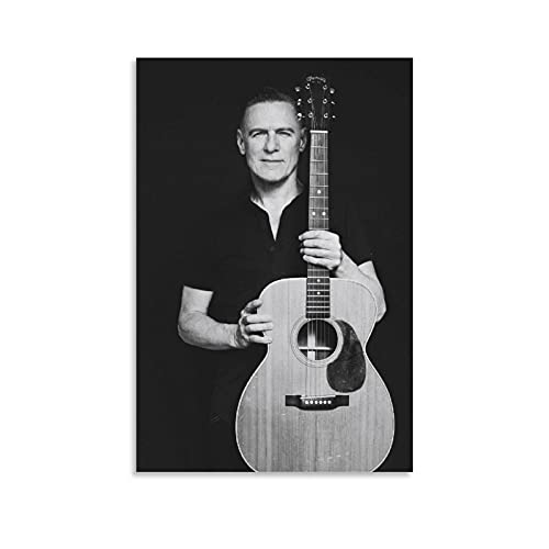 Bryan Adams Poster, Wandkunst-Poster und Leinwand-Kunstdruck, modernes Familienschlafzimmer, ästhetische Dekoration, 40 x 60 cm von MMMU