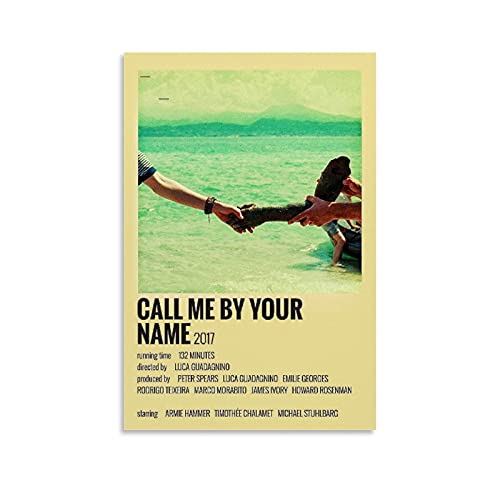 Call Me by Your Name Filmposter, 50 x 75 cm von MMMU