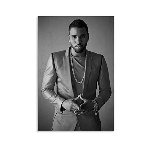 Jason Derulo Poster und Leinwand-Kunstdruck, modernes Familienschlafzimmer, ästhetische Dekoration, 50 x 75 cm von MMMU