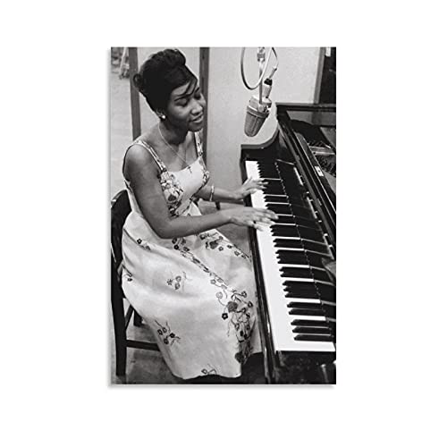 MMMU Aretha Franklin Poster, Wandkunst, Poster und Leinwand, Kunstdruck, modernes Familienschlafzimmer, ästhetische Dekoration, Poster, 20 x 30 cm von MMMU