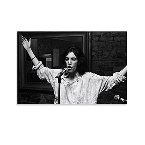 MMMU Patti Smith Young Poster, dekoratives Gemälde, Leinwand, Kunstdruck, für Wohnzimmer, Schlafzimmer, ästhetische Poster, 20 x 30 cm von MMMU