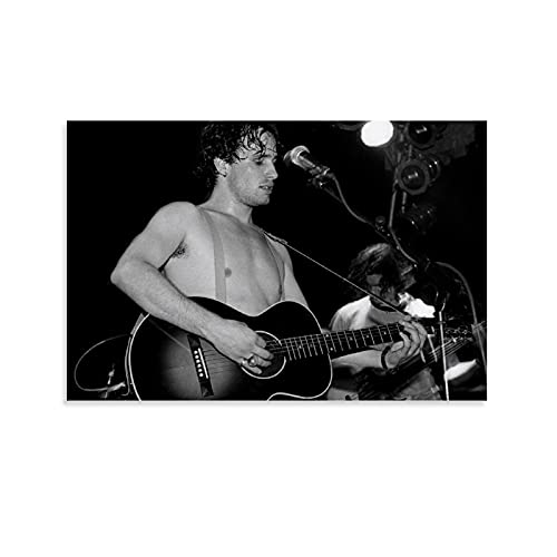 MMMU Sänger Jeff Buckley Poster, dekoratives Gemälde, Leinwand, Kunstdruck, für Wohnzimmer, Schlafzimmer, ästhetische Poster, 60 x 90 cm von MMMU