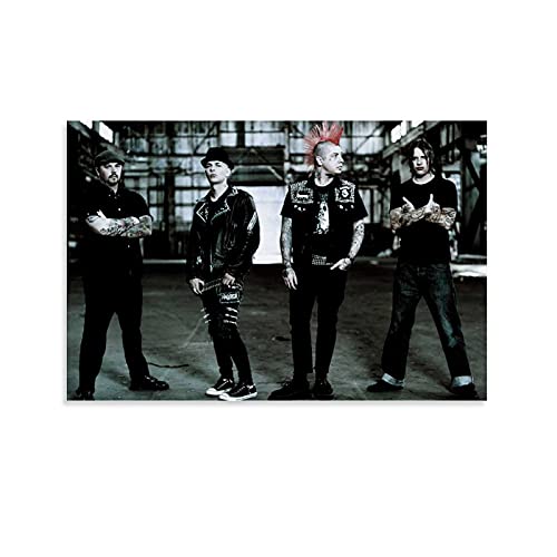 Rancid Band Poster, Wandkunst-Poster und Leinwand-Kunstdruck, modernes Familienschlafzimmer, ästhetische Dekoration, 30 x 45 cm von MMMU