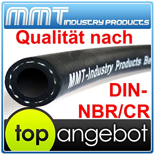 Benzinschlauch 19mm Kraftstoffschlauch 19mm Dieselschlauch 19mm Ölschlauch 19mm - Top Qulität nach DIN 73379-2A (19mm x 28mm - 25 Meter) von MMT-Industry Products