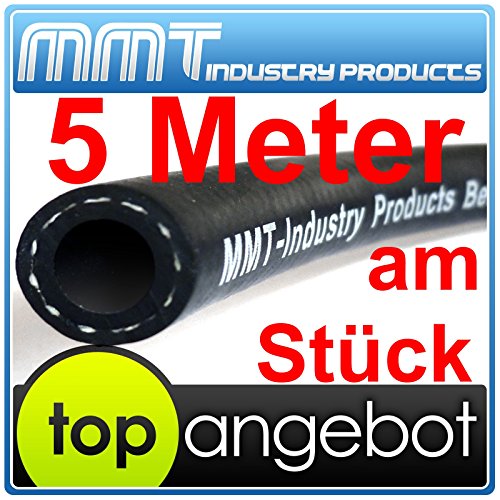 Benzinschlauch 5 Meter Kraftstoffschlauch 10mm Innendurchmesser Dieselschlauch Ölschlauch Kraftstoffleitung für Auto Traktor Motorrad kleine Motoren von MMT-Industry Products