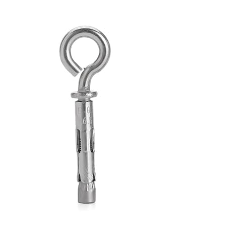 Expansionsdübel 1–2 Stück M6 M8 M10 M12 304 A2 Edelstahl Bandring Dehnhaken Öse Zugschraube Haken Innendehnschraube(M12x70-1pcs) von MMYUAK