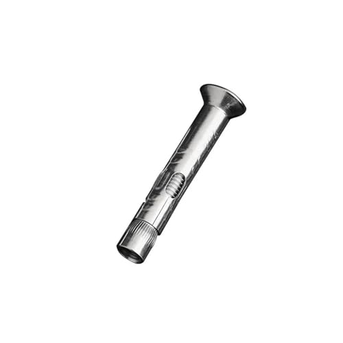 MMYUAK Expansionsdübel 304 Edelstahl Phillips/Sechskant Senkkopf Flachkopf Expansion Schraube M6/M8(30Pcs,M6x80-hex Socket) von MMYUAK