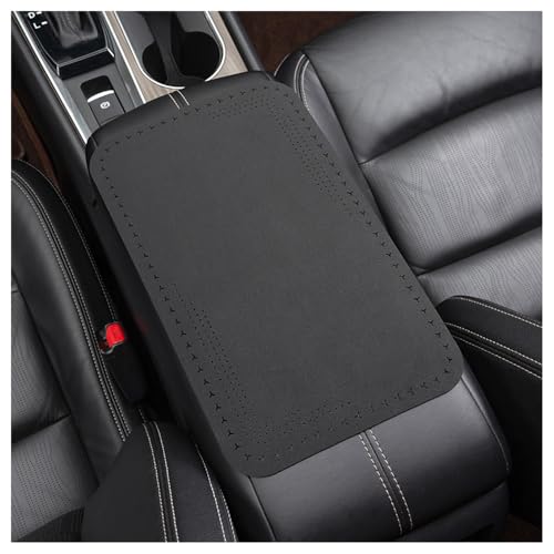 MNBHJGR Auto-Armlehnenkissen, für Toyota Yaris Hybrid 2020-2024 Auto Center Konsole Abdeckung für Armlehne Box Matte,B Black von MNBHJGR