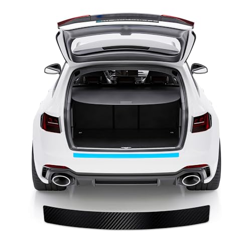 MNBHJGR Auto Stoßstangenschutz Folie für BMW ix1 2022-2024, Kofferraums Schwellerkante Selbstklebender, Anti-Scratch Ladekantenschutz Folie,A von MNBHJGR