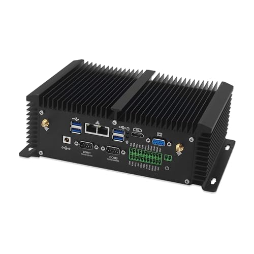 MNBOXCONET Industral Mini PC Lüfterlos Low Power Core i7 8550U, Micro Embedded PC Barebones, WiFi/BT4, 22 Pin GPIO Small Box Computer Win Linux with 2 x RS232/422/485 COM, 2 x GbE LAN MNBOXCONET Industral Mini PC Lüfterlos Low Power Core i7 8550U, Micro Embedded PC Barebones, WiFi/BT4, 22 Pin GPIO Small Box Computer Win Linux with 2 x RS232/422/485 COM, 2 x GbE LAN von MNBOXCONET