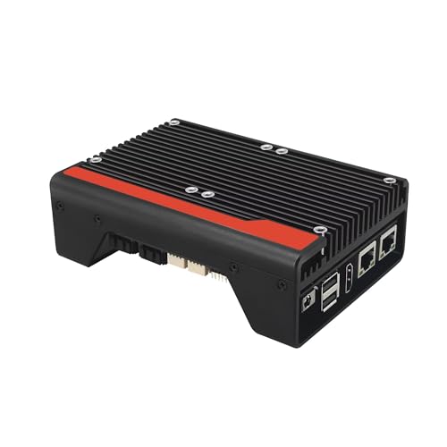 MNBOXCONET Mini PC DIY Appliance N200, Micro Desktop Computer Windows 11 Pro Office Firewall Router, DDR5 16GB RAM 256GB NVMe SSD, 2 x i226V 2.5GbE LAN, PCIe x 8 Expansion Slot von MNBOXCONET