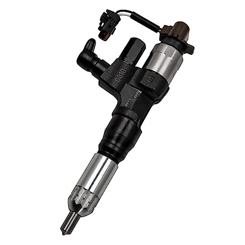 Diesel-Injektor 23670-E0010/095000-6593 Kompatibel mit Hino 3.8L 4.7L 5.0L 6.5L 7. Kobelco SK330-8 SK350 Bagger von MNBSJKIR
