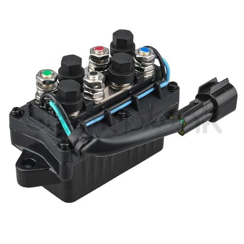 Kompatibel mit Yamaha Außenbordmotor-Relais 61A-81590-00 Boot Marine Motor Hydraulische Hub- und Neigungsrelais von MNBSJKIR