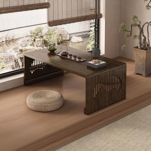 MNBVH Japanische Klappkaffeetafel Tabletable Tablelarge Größe Japaner Boden niedriger tablreectangular Kaffeetabreno Installation Erfordernis Platz für das Leben für lebende Tatami -Büro. MNBVH Japanische Klappkaffeetafel Tabletable Tablelarge Größe Japaner Boden niedriger tablreectangular Kaffeetabreno Installation Erfordernis Platz für das Leben für lebende Tatami -Büro. von MNBVH