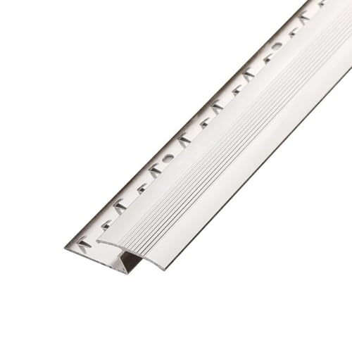 MNBVH Türschwellenstreifen Z Form Teppich/Bodenmatten Kantenstreifen, Teppich zu Vinyl/Teppich zu Fliesen/Laminat zum Teppichübergangsstreifen, langlebiger Aluminiumteppichfixer MNBVH Türschwellenstreifen Z Form Teppich/Bodenmatten Kantenstreifen, Teppich zu Vinyl/Teppich zu Fliesen/Laminat zum Teppichübergangsstreifen, langlebiger Aluminiumteppichfixer von MNBVH