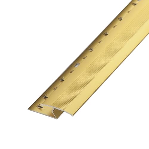 MNBVH Türschwellenstreifen Z Form Teppich/Bodenmatten Kantenstreifen, Teppich zu Vinyl/Teppich zu Fliesen/Laminat zum Teppichübergangsstreifen, langlebiger Aluminiumteppichfixer MNBVH Türschwellenstreifen Z Form Teppich/Bodenmatten Kantenstreifen, Teppich zu Vinyl/Teppich zu Fliesen/Laminat zum Teppichübergangsstreifen, langlebiger Aluminiumteppichfixer von MNBVH