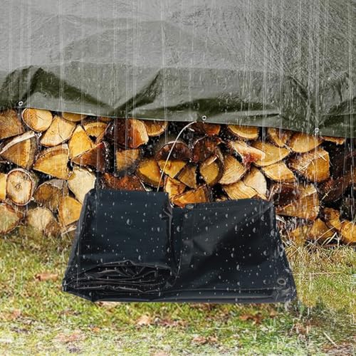 MNBVH wasserdichte, strapazierfähige Plane für den Außenbereich, 550 g/m², UV- und reißfeste PVC-Plane mit verstärkten Ösen, für Gartenmöbel und den Einsatz auf dem Boden MNBVH wasserdichte, strapazierfähige Plane für den Außenbereich, 550 g/m², UV- und reißfeste PVC-Plane mit verstärkten Ösen, für Gartenmöbel und den Einsatz auf dem Boden von MNBVH