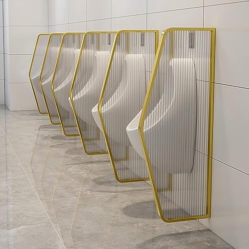 Urinal Screen Toilettenpartition, Urinalpartition Wandmontierter Männer Urinal Privatsphäre, öffentliche Toilettenpartition Edelstahl Urinal Laffer , Glasplatte Raumteiler Dekorative Separatio Urinal Screen Toilettenpartition, Urinalpartition Wandmontierter Männer Urinal Privatsphäre, öffentliche Toilettenpartition Edelstahl Urinal Laffer , Glasplatte Raumteiler Dekorative Separatio von MNBVH