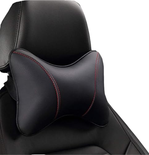 MNBYHWA Autositz Nackenrolle Kissen für Ford Transit Custom 2019-2023, Leder Kopfstütze Auto Nackenstütze Auto Autositz Nackenstütze Verstellbare Nackenkissen Autokissen MNBYHWA Autositz Nackenrolle Kissen für Ford Transit Custom 2019-2023, Leder Kopfstütze Auto Nackenstütze Auto Autositz Nackenstütze Verstellbare Nackenkissen Autokissen von MNBYHWA