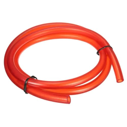Benzinhahn Schalter 1M Kraftstoffleitung Schlauch Gummi Motorräder Rohr Benzin Rohr modifiziert Gas Öl Ersatz Öltankhahn Petcock Ventil(Red) von MNEVZX