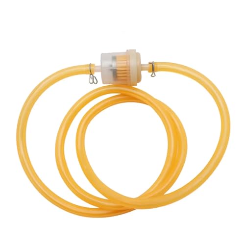 Benzinhahn Schalter 1m Kraftstoff Gas Rohr Benzin Rohr Für Kühler Schlauch 5mm I/D 8mm O/D Öltankhahn Petcock Ventil(Yellow) von MNEVZX