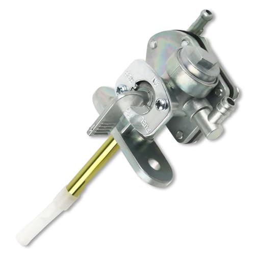 Benzinhahn Schalter 34mm Gas Benzinhahn Ventil Schalter Tap Fit Für Suzuki King Quad LT50 LT80 LTZ400 LTZ250 Z400 KFX50 GSF 600 1200 DRZ400 LTF 250 300 Öltankhahn Petcock Ventil von MNEVZX