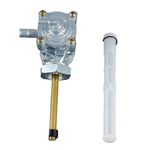 Benzinhahn Schalter Benzinhahn Kraftstoffhahn Ventil Benzintank Schalter Pumpe Passend für Honda CBR900RR CBR919RR Fireblade 1996-1999 16950-MAS-033 Öltankhahn Petcock Ventil von MNEVZX