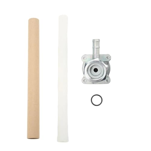 Benzinhahn Schalter Motorrad Kraftstofftank Schalter Ventil Öl Gas Pumpe Petcock Fit Für CB400 VTEC CBF 600 500 XLV 650 XLV650V Transalp Öltankhahn Petcock Ventil von MNEVZX