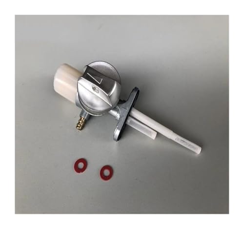 Benzinhahn Schalter Motorrad Tank Kraftstoff Hahn Assy AUF OFF Fit Für YAMAHA YBR125 YBR 125 YB YB125Z 125cc Öl Benzinhahn Ventil Schalter Pumpe Öltankhahn Petcock Ventil von MNEVZX