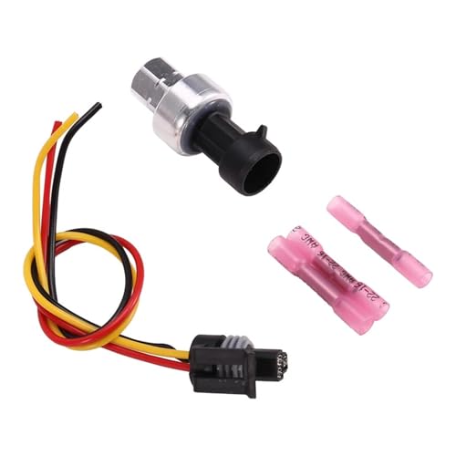 Drucksensor der Klimaanlage Passend für GM, passend für Buick, passend für Hummer, A/C-Kältemitteldruckschalter-Sensoranschluss 13587668 Drucksensor der Klimaanlage Passend für GM, passend für Buick, passend für Hummer, A/C-Kältemitteldruckschalter-Sensoranschluss 13587668 von MNEVZX
