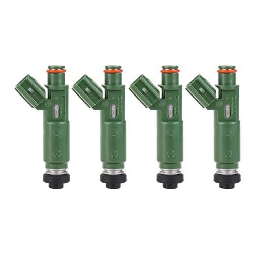 Einspritzdüsen Einspritzdüse Benziner 4 stücke Kraftstoff Injektor 23250-22040 23250-0D040 Fit Für Toyota Celica MR2 Spyder 1,8 L 2000-06 12 Löcher von MNEVZX