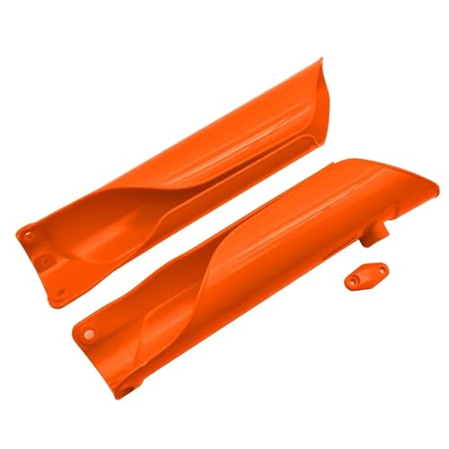 Motorrad Gabel Motocross Gabel Abdeckung Stoßdämpfer Schutz Protector Fit Für KTM Gas EC EX MC FC TC TE TX FX FC EXC FE EXC-F SX SX-F 125 150 250 300 Motorrad Gabelschutz(Orange) von MNEVZX