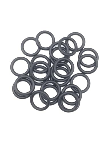Zylinderkopfdichtungen 50 stücke O-Ring Dichtung CS 1,3mm ID 1,1~70mm Automobil Gummi Typ Korrosion Öl Beständig Dichtung Washer Auspuffdichtungen(ID 19mm CS 1.3mm) von MNEVZX