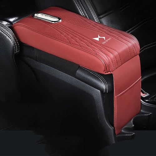 MNGKIQC Auto Armlehnen Polster, für Citroen DS Spirit DS3 DS4 DS4S DS5 DS 5LS DS6 DS7 Mittelkonsole Multifunktionales Auto Armlehnen Auflage Zubehör,B von MNGKIQC