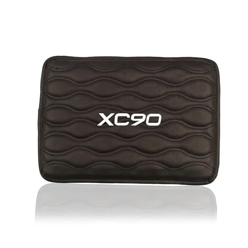 MNGKIQC Auto Armlehnen Polster, für Volvo 740 850 C30 C40 C50 R XC30 XC40 XC60 XC70 XC90 Mittelkonsole Multifunktionales Auto Armlehnen Auflage Zubehör,A von MNGKIQC