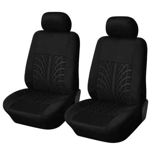 MNHCAC Coprisedili Auto für BMW E90 E91 E92 E93 E53 X3 E83 X 1 E84 E81 E82 E87 E88, Allwetter Atmungsaktiv Verschleißfest, Compatibile Con Airbag Laterale Vordersitze und Rückbank,Black-2 Seats von MNHCAC