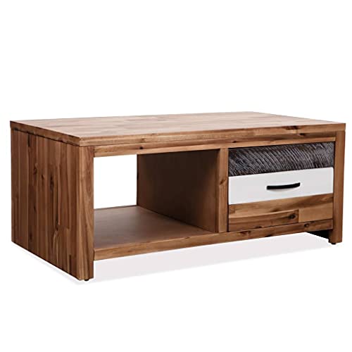 Couchtisch Massivholz Akazie Wohnzimmer möbel wohnzimmertisch for Esszimmer Wohnzimmer 90x50x37,5 cm Couchtisch Massivholz Akazie Wohnzimmer möbel wohnzimmertisch for Esszimmer Wohnzimmer 90x50x37,5 cm von MNISDFL