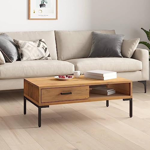 Couchtisch wohnzimmertisch Coffee Table for Wohnzimmer Innenraum 90x50x35 cm Massivholz Kiefer Couchtisch wohnzimmertisch Coffee Table for Wohnzimmer Innenraum 90x50x35 cm Massivholz Kiefer von MNISDFL