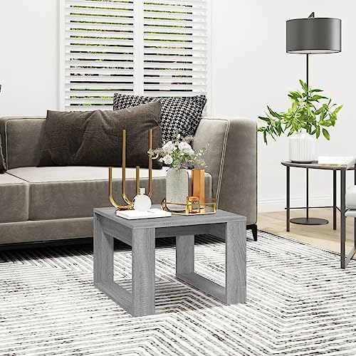 MNISDFL Beistelltisch Grau Sonoma Wohnzimmer möbel wohnzimmertisch for Wohnzimmer Innenraum 50x50x35 cm Holzwerkstoff MNISDFL Beistelltisch Grau Sonoma Wohnzimmer möbel wohnzimmertisch for Wohnzimmer Innenraum 50x50x35 cm Holzwerkstoff von MNISDFL
