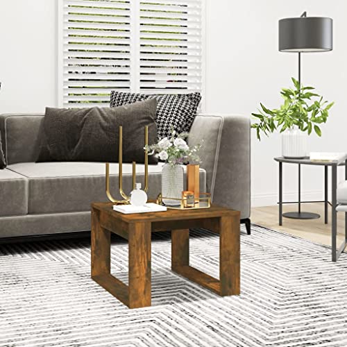 MNISDFL Beistelltisch Räuchereiche wohnzimmertisch beistelltisch for Esszimmer Wohnzimmer 50x50x35 cm Holzwerkstoff MNISDFL Beistelltisch Räuchereiche wohnzimmertisch beistelltisch for Esszimmer Wohnzimmer 50x50x35 cm Holzwerkstoff von MNISDFL