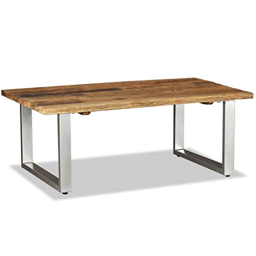 MNISDFL Couchtisch Altholz Massiv Coffee Table Tisch Wohnzimmer for Innenraum Esszimmer 100x60x38 cm MNISDFL Couchtisch Altholz Massiv Coffee Table Tisch Wohnzimmer for Innenraum Esszimmer 100x60x38 cm von MNISDFL