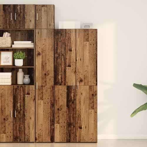 MNISDFL Highboard Alter Holz gartenschrank Schrank for Schlafzimmer Innenraum 70x42.5x185 cm Holzwerkstoff von MNISDFL