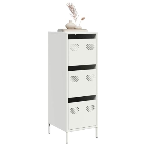 MNISDFL Highboard Weiß sideboards flurschrank for Innenraum Wohnzimmer 39x35x103,5 cm Stahl MNISDFL Highboard Weiß sideboards flurschrank for Innenraum Wohnzimmer 39x35x103,5 cm Stahl von MNISDFL