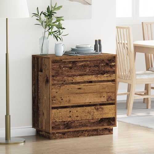 MNISDFL LED Nachttisch Altholz Bedside Table badschrank schmal for Wohnzimmer Schlafzimmer 71x34,5x75 cm Holzwerkstoff MNISDFL LED Nachttisch Altholz Bedside Table badschrank schmal for Wohnzimmer Schlafzimmer 71x34,5x75 cm Holzwerkstoff von MNISDFL
