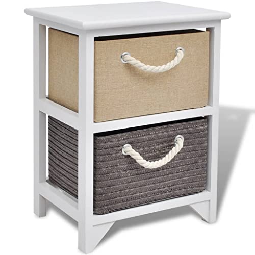 MNISDFL Nachttisch Holz Bedside Table nachttisch for Wohnzimmer Zimmer von MNISDFL