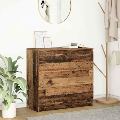 MNISDFL Sideboard Altholz-Optik sideboards gartenschrank for Wohnzimmer Schlafzimmer 80x35x76 cm Holzwerkstoff MNISDFL Sideboard Altholz-Optik sideboards gartenschrank for Wohnzimmer Schlafzimmer 80x35x76 cm Holzwerkstoff von MNISDFL