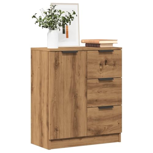 MNISDFL Sideboard Artisan-Eiche flurschrank sideboards for Schlafzimmer Wohnzimmer 60x30x70 cm Holzwerkstoff MNISDFL Sideboard Artisan-Eiche flurschrank sideboards for Schlafzimmer Wohnzimmer 60x30x70 cm Holzwerkstoff von MNISDFL